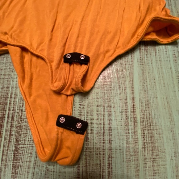 Top Destinations Bodysuit Choker XL Mustard /Copper - Picture 5 of 5